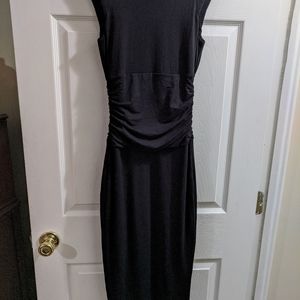 Venus sleeveless ruched dress